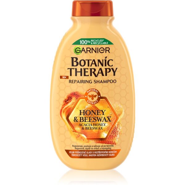 Garnier Garnier Botanic Therapy Honey & Propolis obnovitveni šampon za poškodovane lase 250 ml