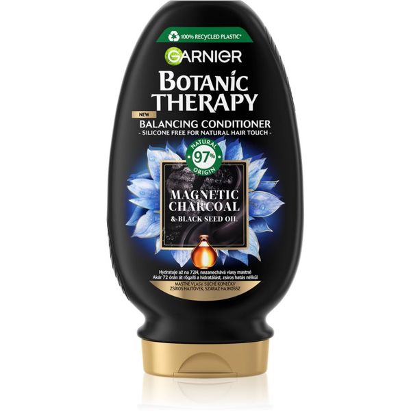 Garnier Garnier Botanic Therapy Magnetic Charcoal čistilni balzam za lase 200 ml