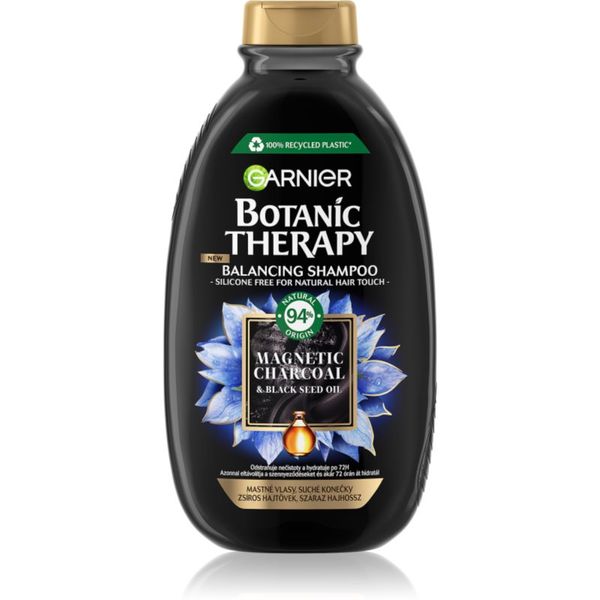 Garnier Garnier Botanic Therapy Magnetic Charcoal šampon za mastno lasišče in suhe konice las 400 ml