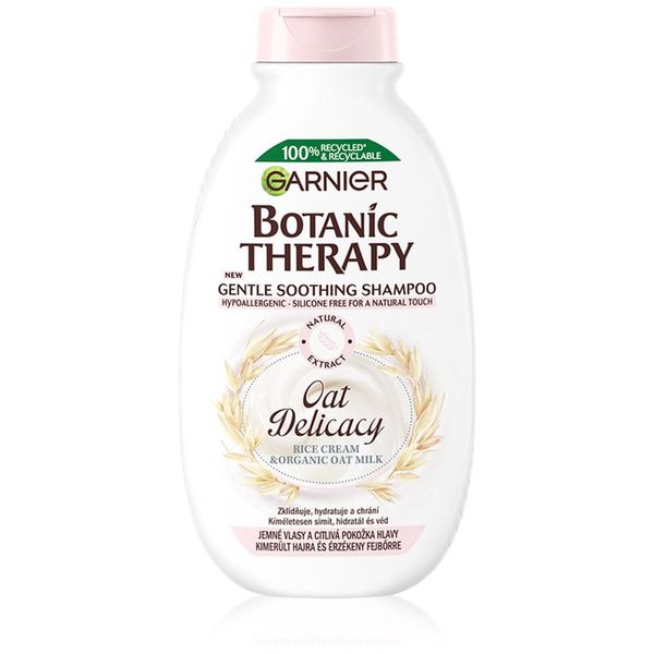 Garnier Garnier Botanic Therapy Oat Delicacy vlažilni in pomirjajoči šampon 250 ml