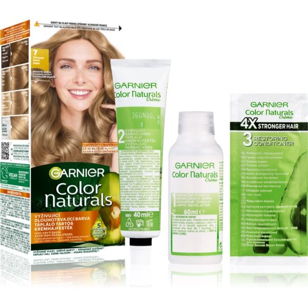 Garnier Garnier Color Naturals Creme barva za lase odtenek 7 Natural Blonde 1