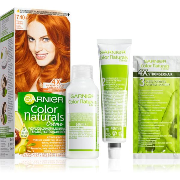 Garnier Garnier Color Naturals Creme barva za lase odtenek 7.40 Copper Passion