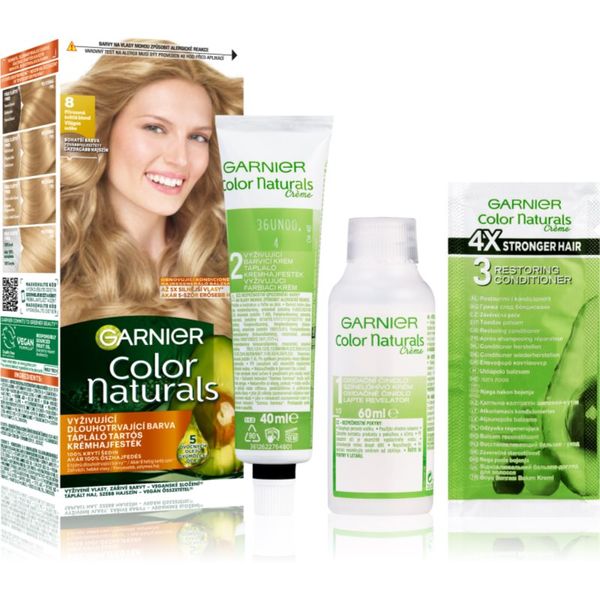 Garnier Garnier Color Naturals Creme barva za lase odtenek 8 Deep Medium Blond 1 kos