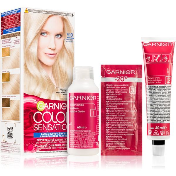 Garnier Garnier Color Sensation barva za lase odtenek S10 Silver Blonde