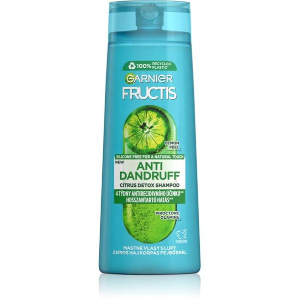 Garnier Garnier Fructis Antidandruff šampon za mastne lase proti prhljaju 250 ml