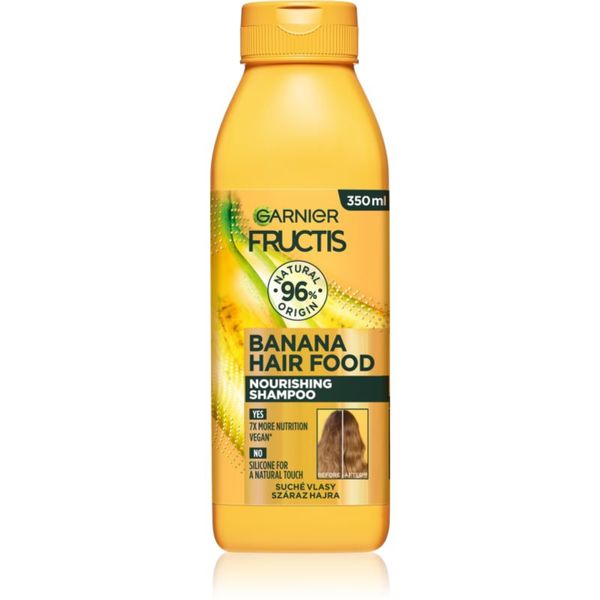 Garnier Garnier Fructis Banana Hair Food hranilni šampon za suhe lase 350 ml