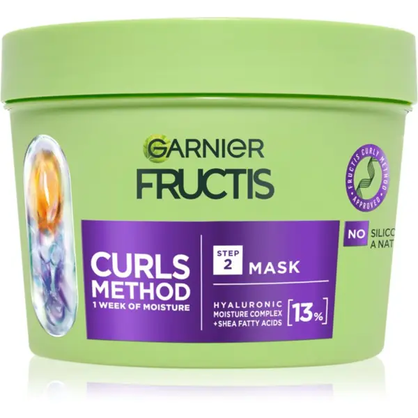 Garnier Garnier Fructis Curls Method vlažilna maska za lase za valovite in kodraste lase 370 ml
