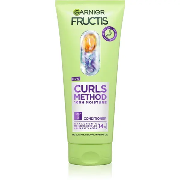 Garnier Garnier Fructis Curls Method vlažilni balzam za valovite in kodraste lase 200 ml
