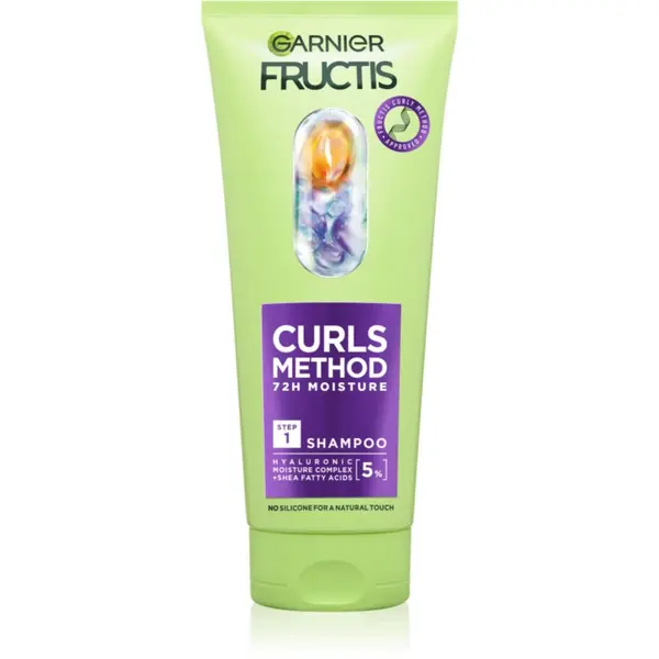 Garnier Garnier Fructis Curls Method vlažilni šampon za valovite in kodraste lase 200 ml