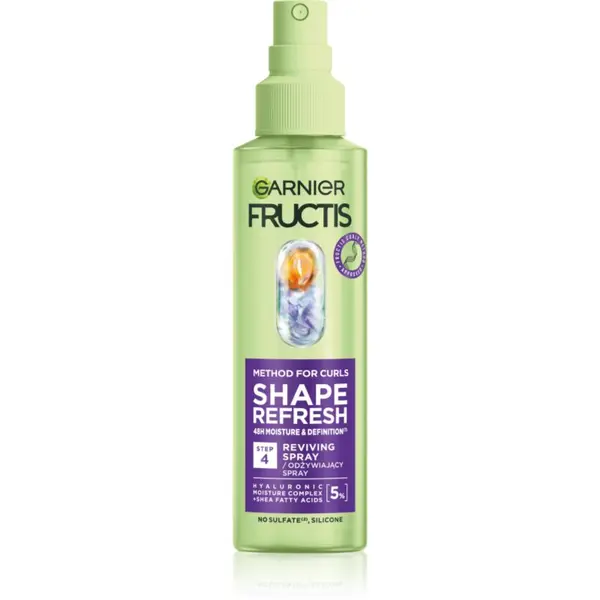 Garnier Garnier Fructis Curls Method vlažilno pršilo za lase za valovite in kodraste lase 150 ml