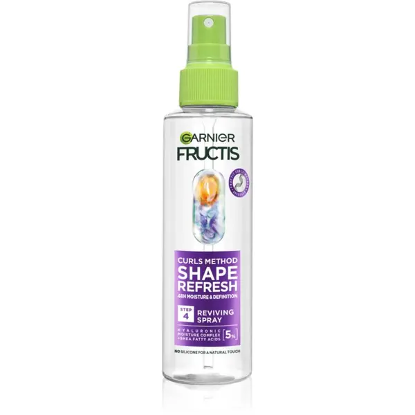 Garnier Garnier Fructis Curls Method vlažilno pršilo za lase za valovite in kodraste lase 150 ml