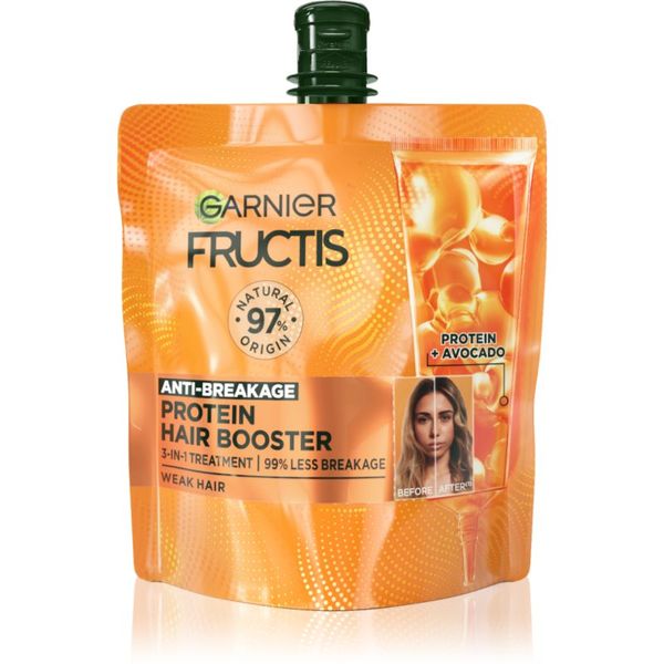 Garnier Garnier Fructis Protein Hair Booster obnovitvena maska za poškodovane lase 60 ml