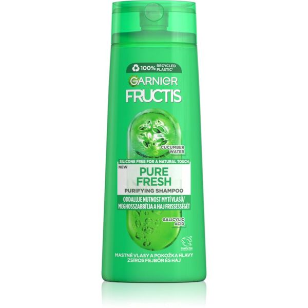 Garnier Garnier Fructis Pure Fresh šampon za okrepitev las 400 ml