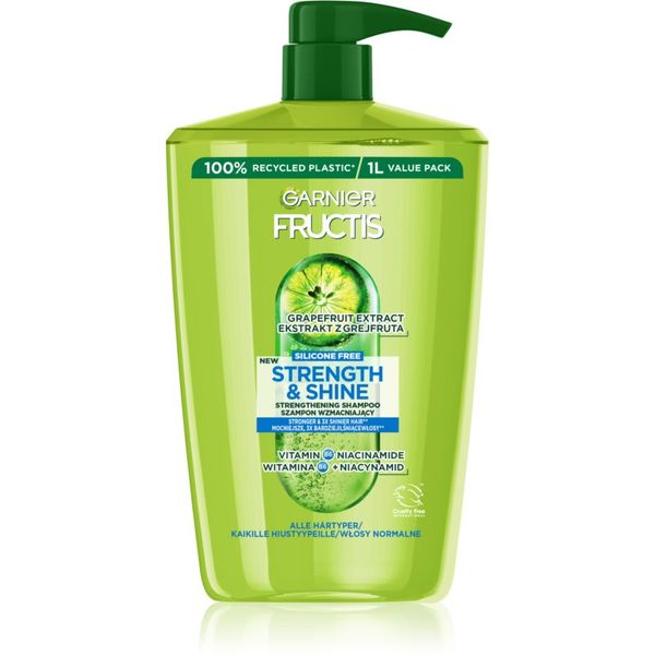 Garnier Garnier Fructis Strength & Shine šampon za okrepitev las za vse tipe las 1000 ml