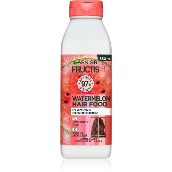 Garnier Garnier Fructis Watermelon Hair Food balzam za volumen tankih las 350 ml