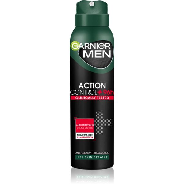 Garnier Garnier Men Mineral Action Control + antiperspirant v pršilu 150 ml