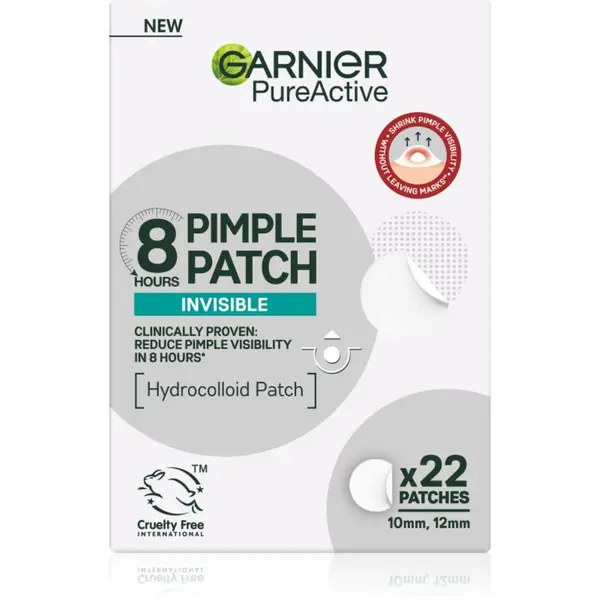 Garnier Garnier Pure Active Pimple Patch obliži za problematično kožo proti aknam 22 kos