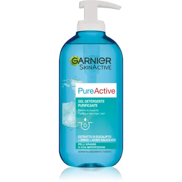 Garnier Garnier Skin Active Pure Active čistilni gel za problematično kožo, akne 200 ml