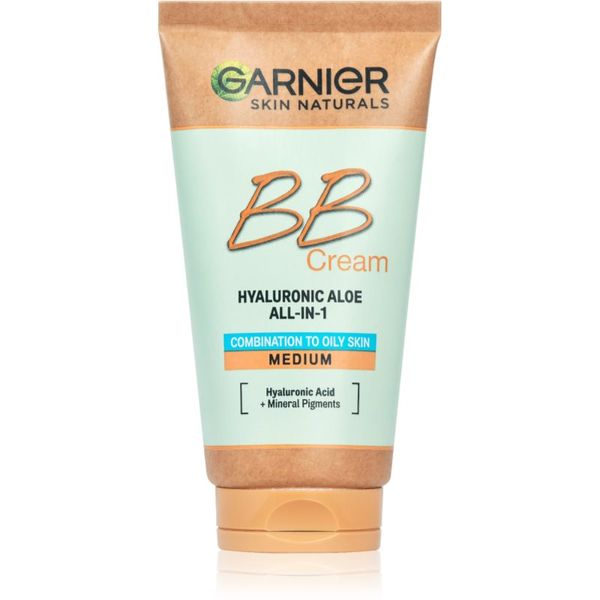 Garnier Garnier Skin Naturals BB Cream BB krema za mastno in mešano kožo odtenek Medium 50 ml