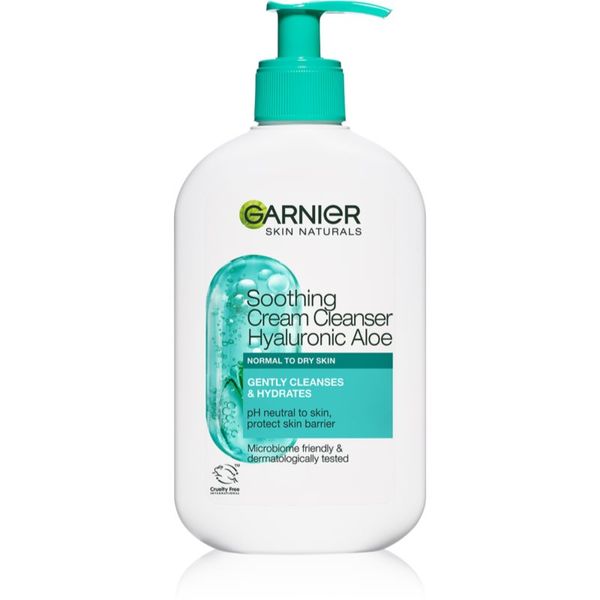 Garnier Garnier Skin Naturals Hyaluronic Aloe pomirjajoča čistilna krema s hialuronsko kislino 250 ml