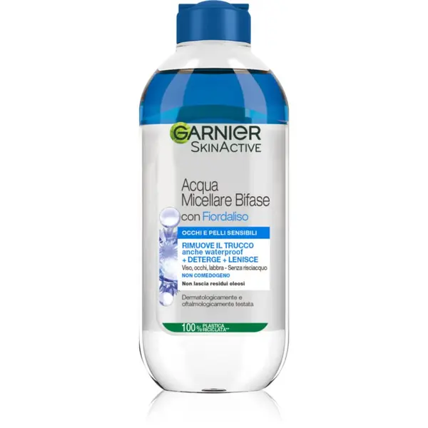 Garnier Garnier Skin Naturals negovalna micelarna voda za zelo občutljive oči s kontaktnimi lečami 400 ml