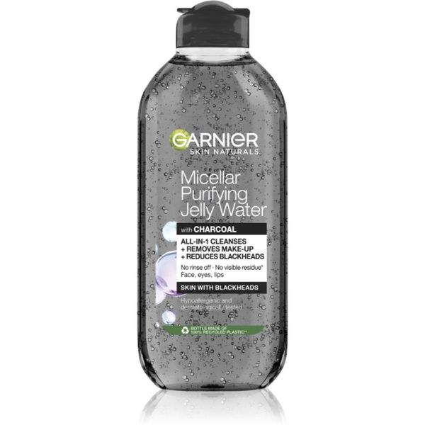 Garnier Garnier Skin Naturals Pure Charcoal čistilna micelarna voda z gelasto teksturo 400 ml