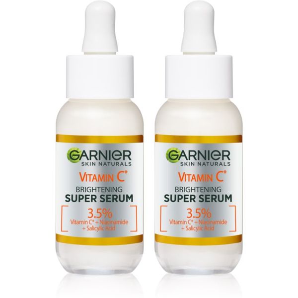 Garnier Garnier Skin Naturals Vitamin C posvetlitveni serum z vitaminom C 2 x 30 ml