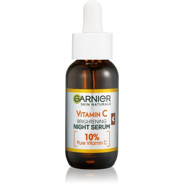 Garnier Garnier Skin Naturals Vitamin C posvetlitveni serum z vitaminom C za noč 30 ml