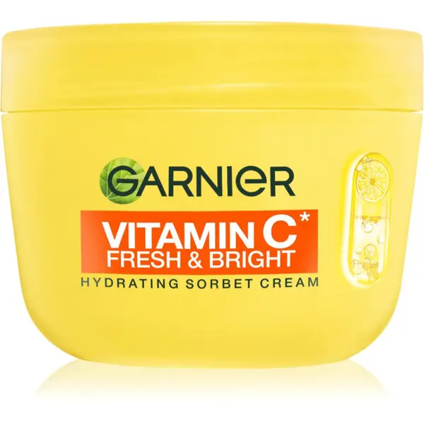 Garnier Garnier Vitamin C Fresh & Bright sorbet krema s posvetlitvenim učinkom 85 ml
