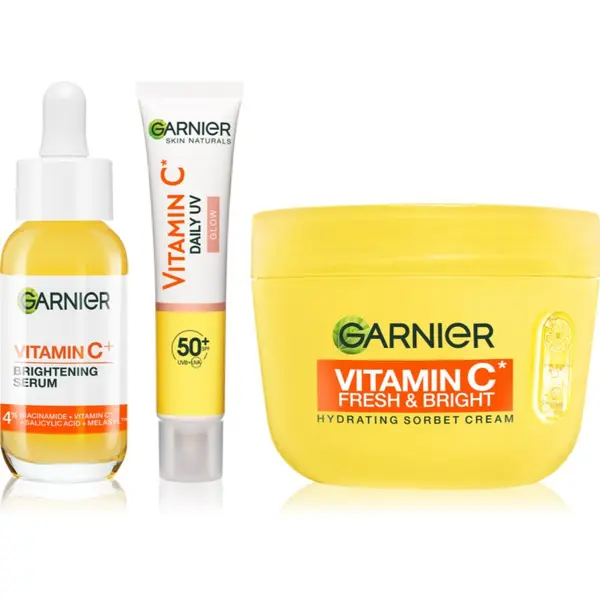 Garnier Garnier Vitamin C set za osvetljevanje kože in hidratacijo