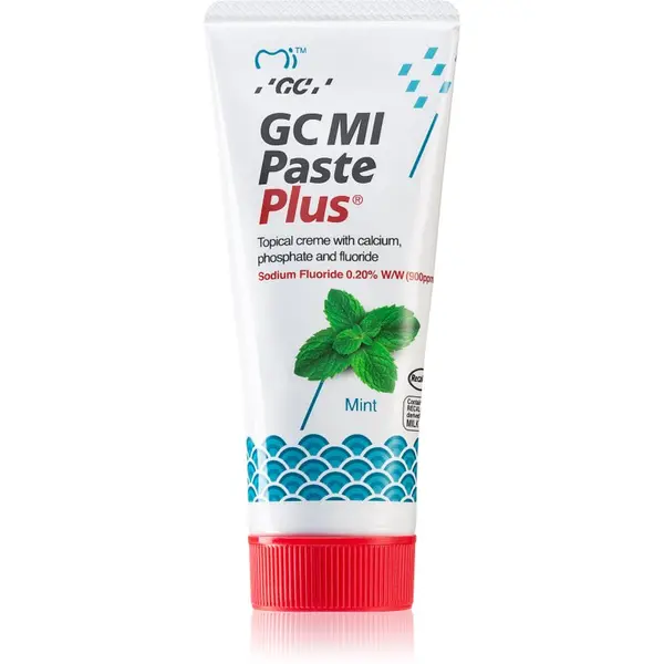GC GC MI Paste Plus remineralizacijska zaščitna krema za občutljive zobe s fluoridom okus Mint 35 ml
