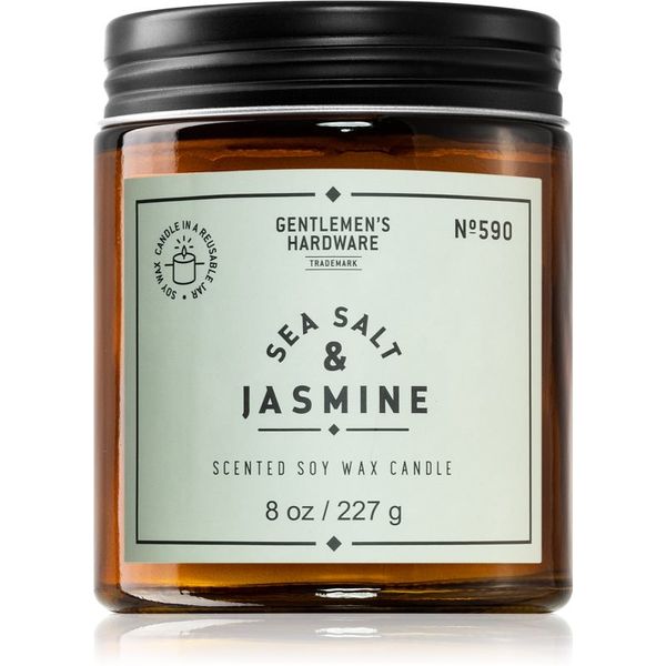 Gentlemen's Hardware Gentlemen's Hardware Sea Salt & Jasmine dišeča sveča 227 g