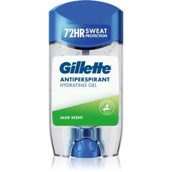 Gillette Gillette Antiperspirant Hydrating Gel Aloe Scent antiperspirant gel z vlažilnim učinkom za moške 70 ml