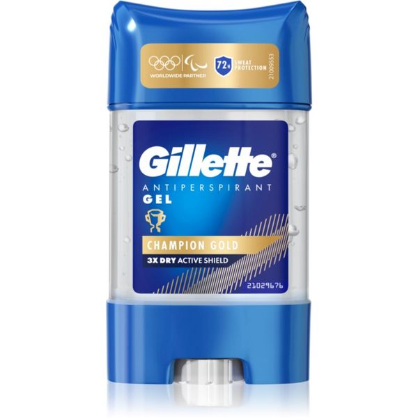 Gillette Gillette Champion Gold antiperspirant gel 70 ml