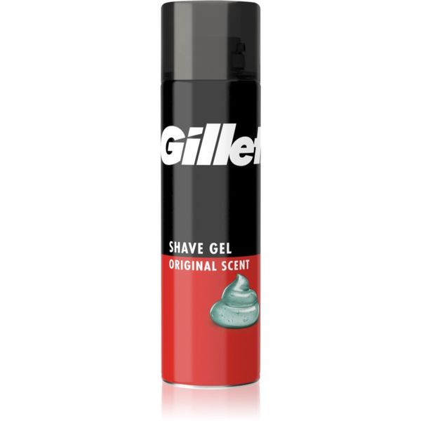Gillette Gillette Classic Regular gel za britje za moške 200 ml