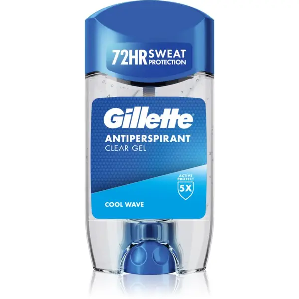 Gillette Gillette Cool Wave antiperspirant gel za moške 70 ml