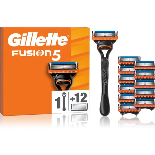 Gillette Gillette Fusion5 brivnik + nadomestne britvice 13 kos