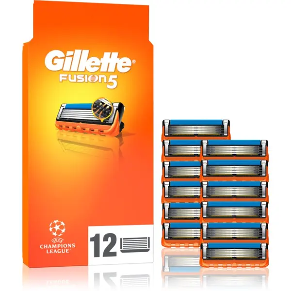 Gillette Gillette Fusion5 nadomestne britvice 12 kos
