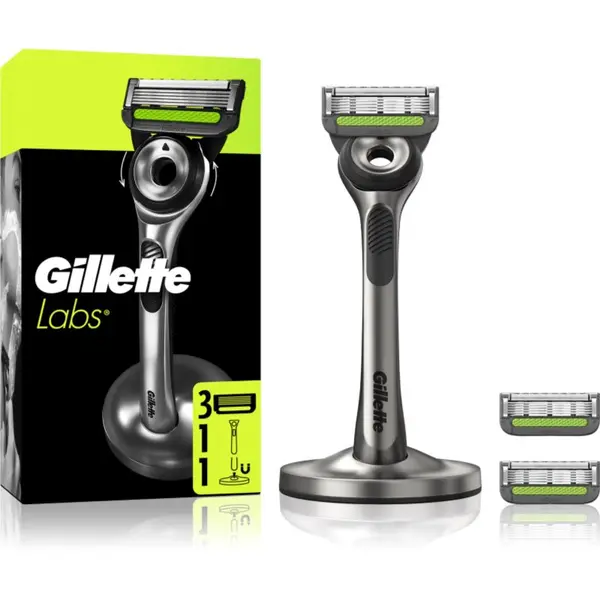 Gillette Gillette Labs brivnik s stojalom + nadomestne britvice 5 kos
