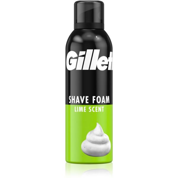 Gillette Gillette Lime pena za britje za moške 200 ml