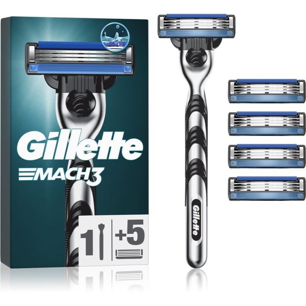 Gillette Gillette Mach3 brivnik + nadomestna glava