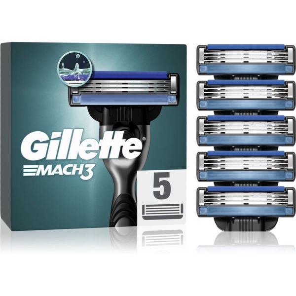 Gillette Gillette Mach3 nadomestne britvice 5 kos