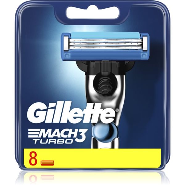 Gillette Gillette Mach3 Turbo nadomestne britvice 8 kos