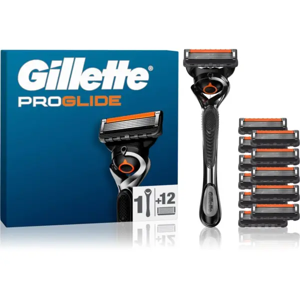Gillette Gillette ProGlide brivnik + nadomestne britvice 13 kos