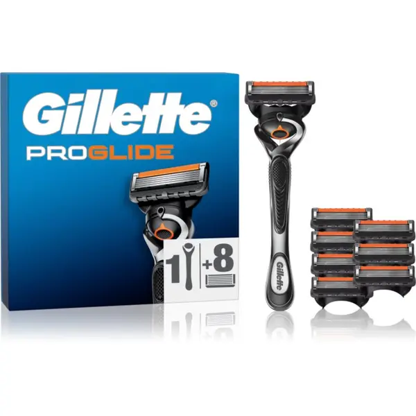Gillette Gillette ProGlide brivnik + nadomestne britvice