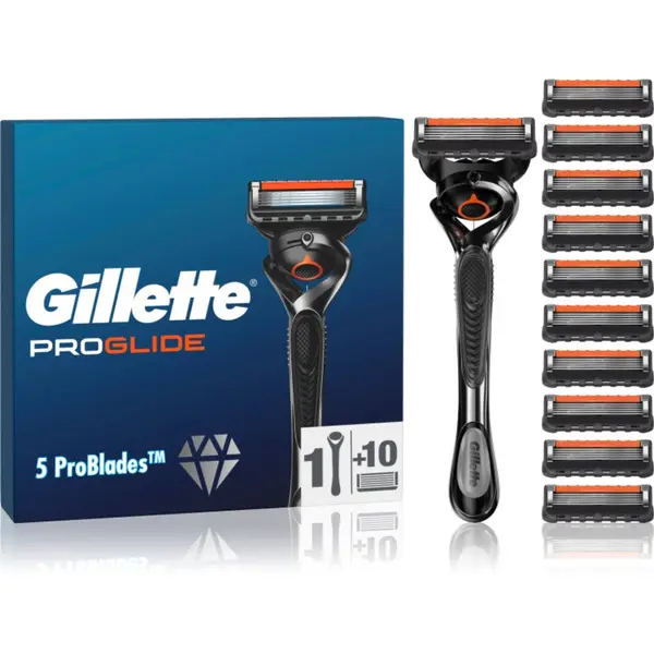 Gillette Gillette ProGlide brivnik + nadomestne britvice