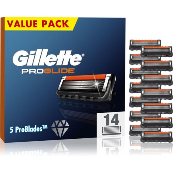 Gillette Gillette ProGlide nadomestne britvice 14 kos