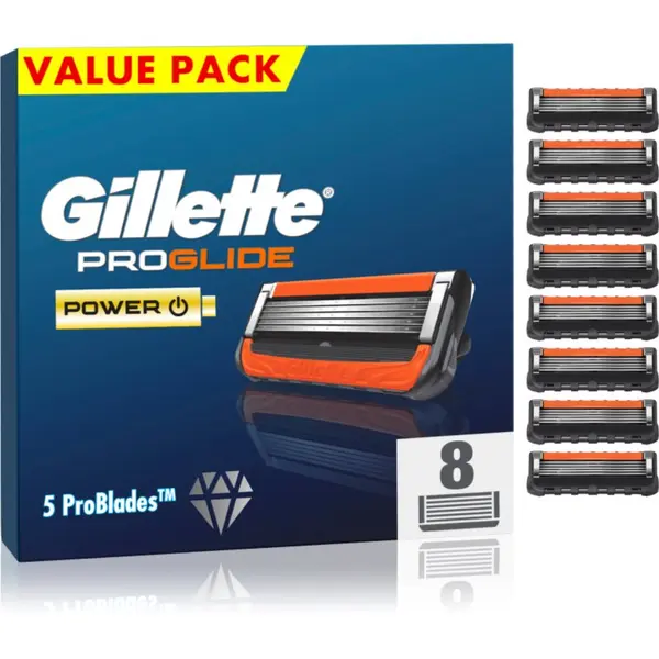 Gillette Gillette ProGlide Power nadomestne britvice 8 kos