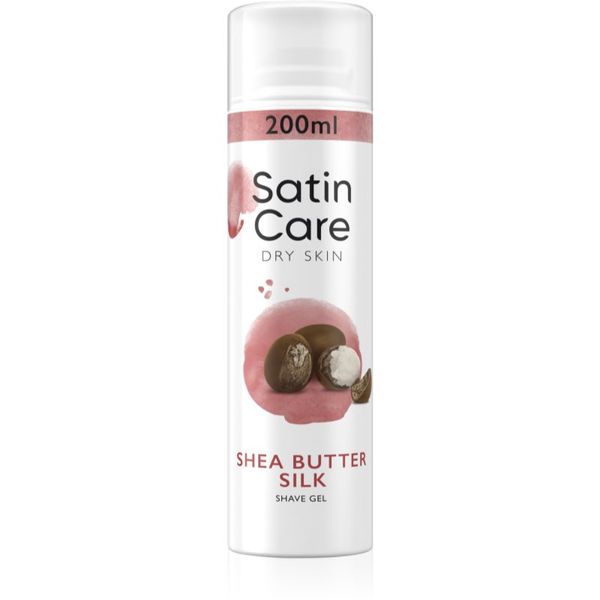 Gillette Gillette Satin Care Dry Skin gel za britje za ženske Shea Butter 200 ml