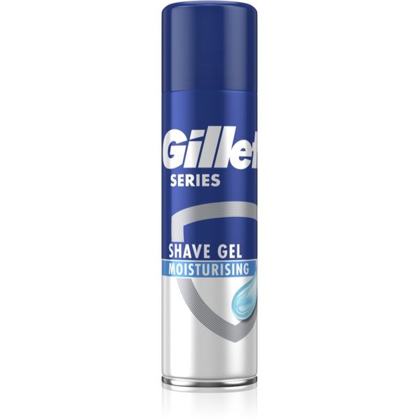 Gillette Gillette Series Moisturizing gel za britje z vlažilnim učinkom 200 ml